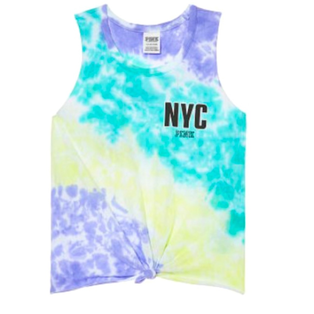 PINK Victoria’s Secret Tie-Die Tank